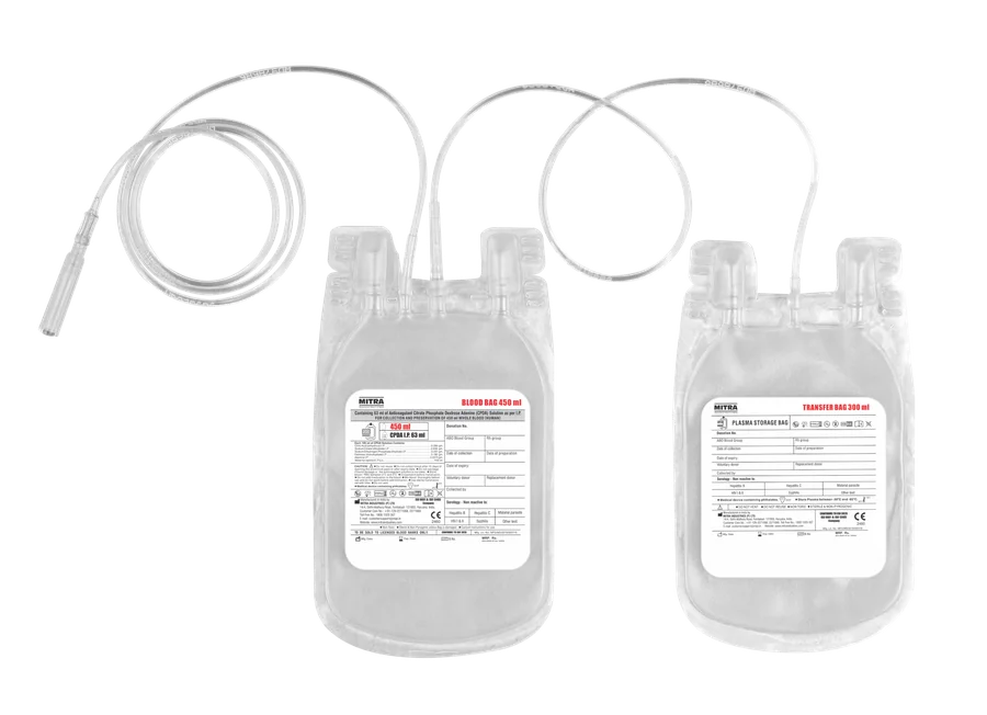 Mitra Ultra Double Blood Bag